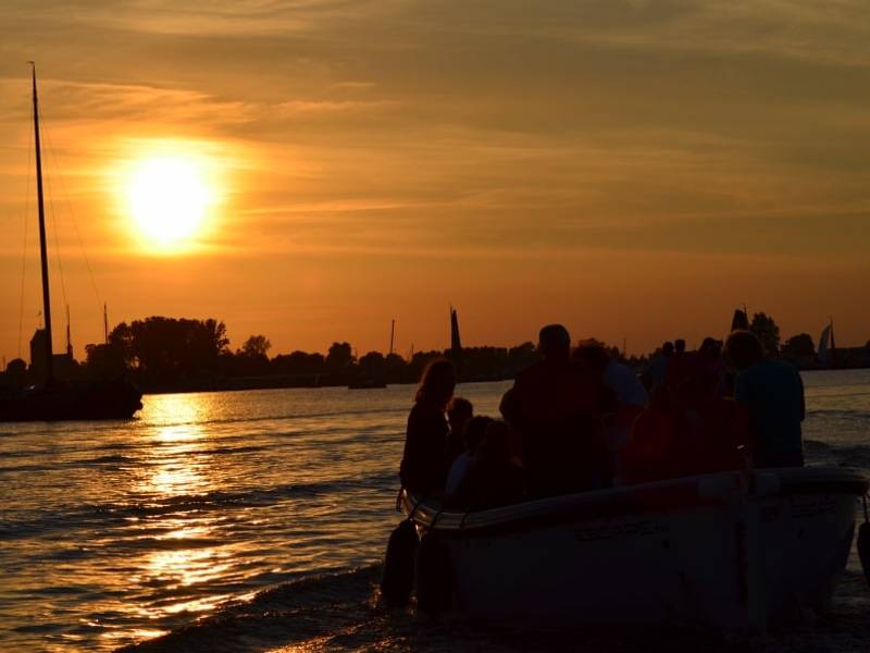 Sloep avondtocht