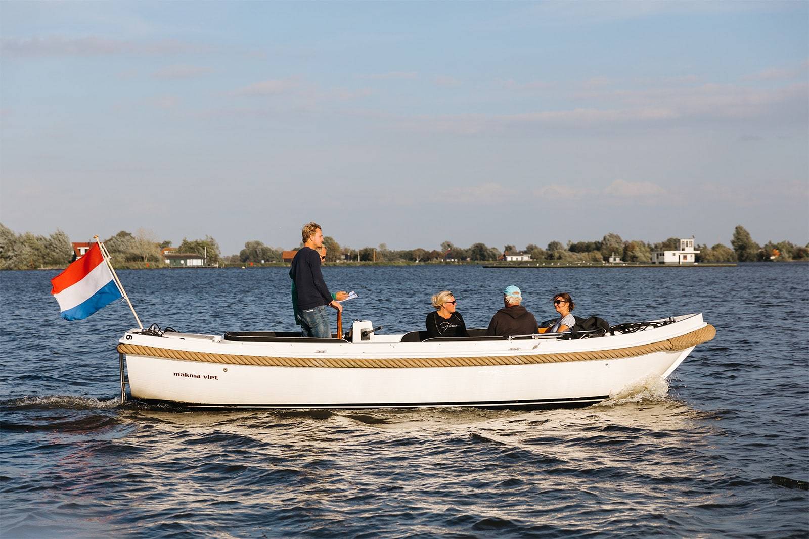 smartphone fotocursus op het water sloep