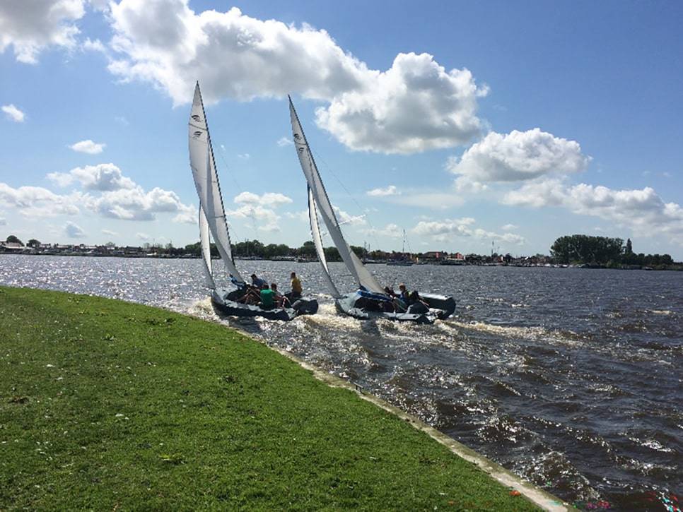 zeilwedstrijd grou pikmeer